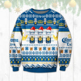 Corona Extra Santa Clause Christmas Ugly Sweater