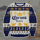 Corona Extra Winter Snowflake Ugly Sweater