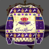 Crown Royal Christmas Holiday Ugly Sweater