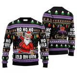 Crown Royal Drunken Santa Ugly Sweater