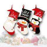 Christmas Socks Gift Bag Gift Socks Christmas Tree Pendant Candy Bag