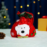 Christmas Creative English Apple Bag Santa Claus Children's Gift Bag Candy Bag Christmas Gift Christmas Bag Bundle
