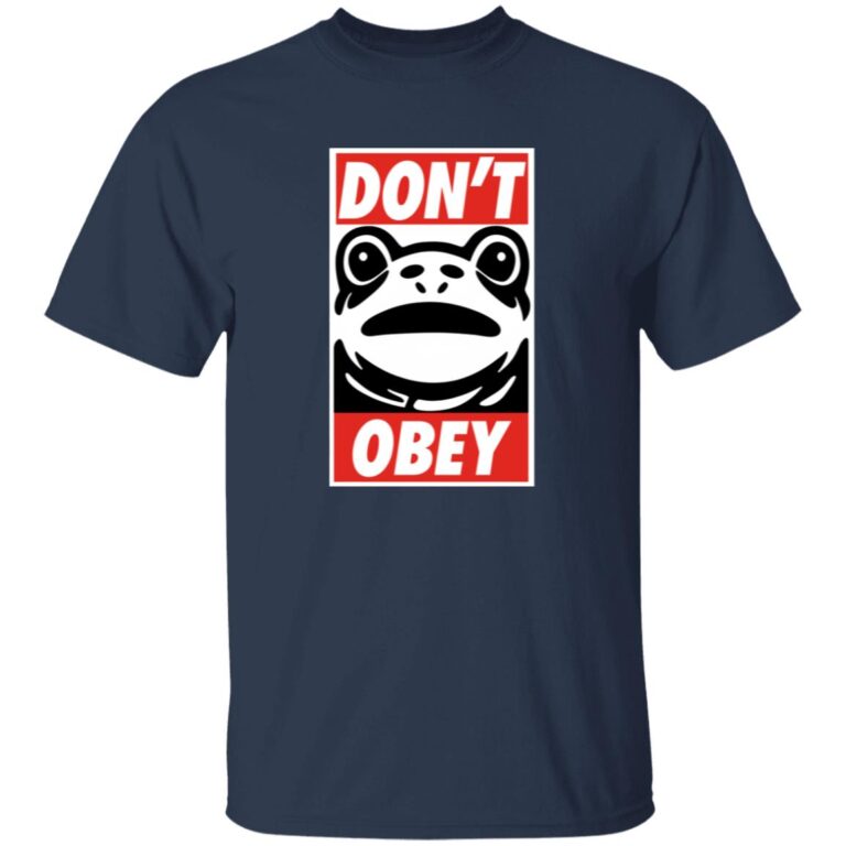 Don’t Obey Portland Frog Shirt