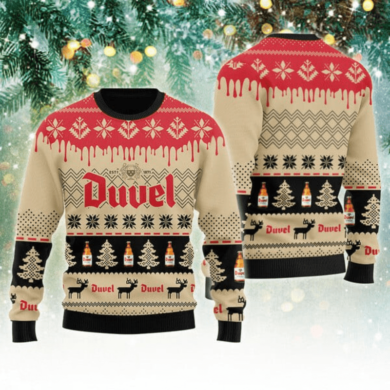 Duvel Christmas Festival Ugly Sweater