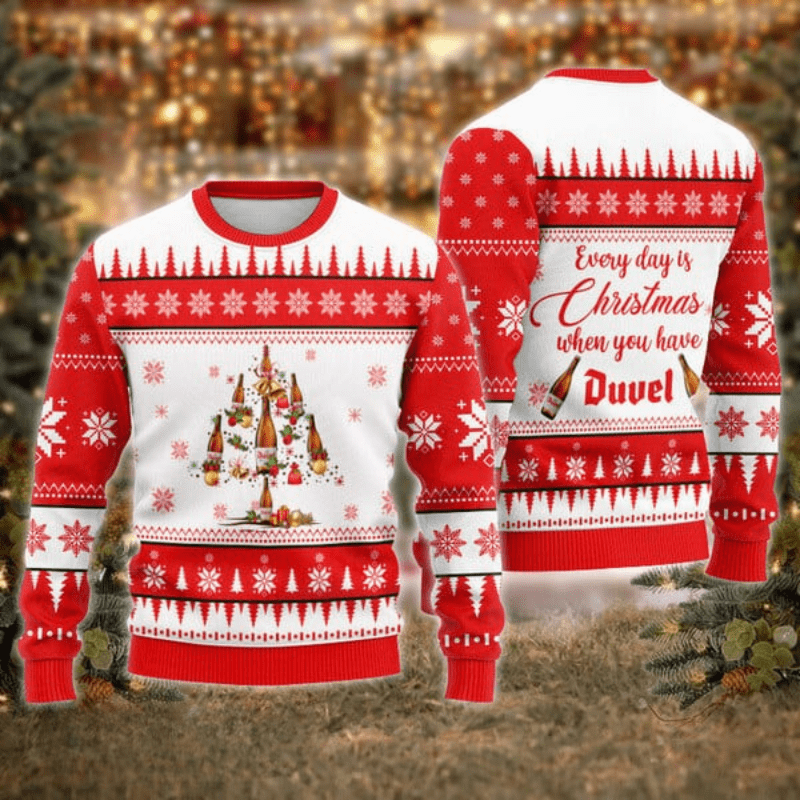 Duvel Christmas Tree Ugly Sweater