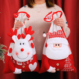 Christmas Santa Claus High end Gift Bag Christmas Eve Apple Packaging Bag Children's Candy Gift Cloth Back Bag