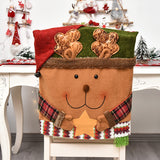 Christmas decoration chair set, new figurine chair cover, European and American decoration ornaments, home decor