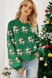 Christmas sweater lazy loose cute long sleeved pullover knitted sweater