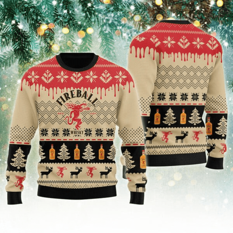 Fireball Christmas Festival Ugly Sweater