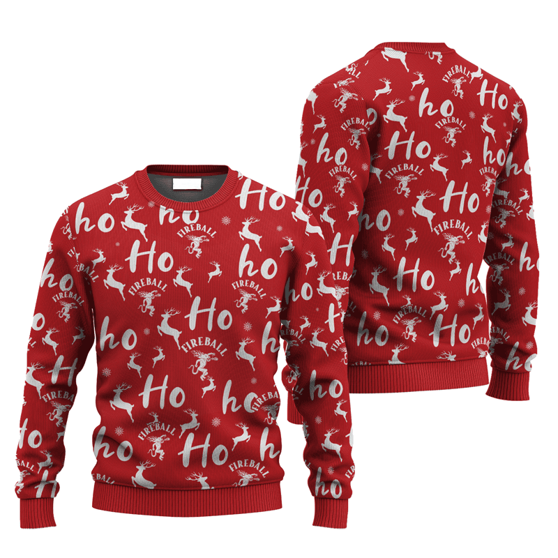 Fireball HoHoHo Ugly Sweater