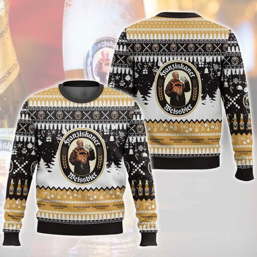 Franziskaner Weissbier Christmas Ugly Sweater