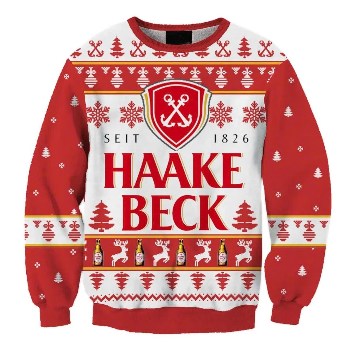 Haake Beck Christmas Ugly Sweater