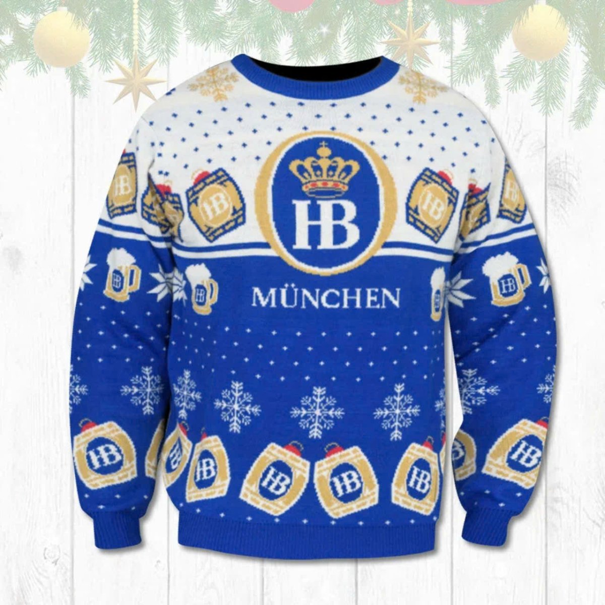 Hofbrau Munchen Christmas Ugly Sweater