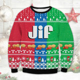 JIF Christmas Ugly Sweater