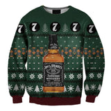 Jack Daniel Holiday Ugly Sweater