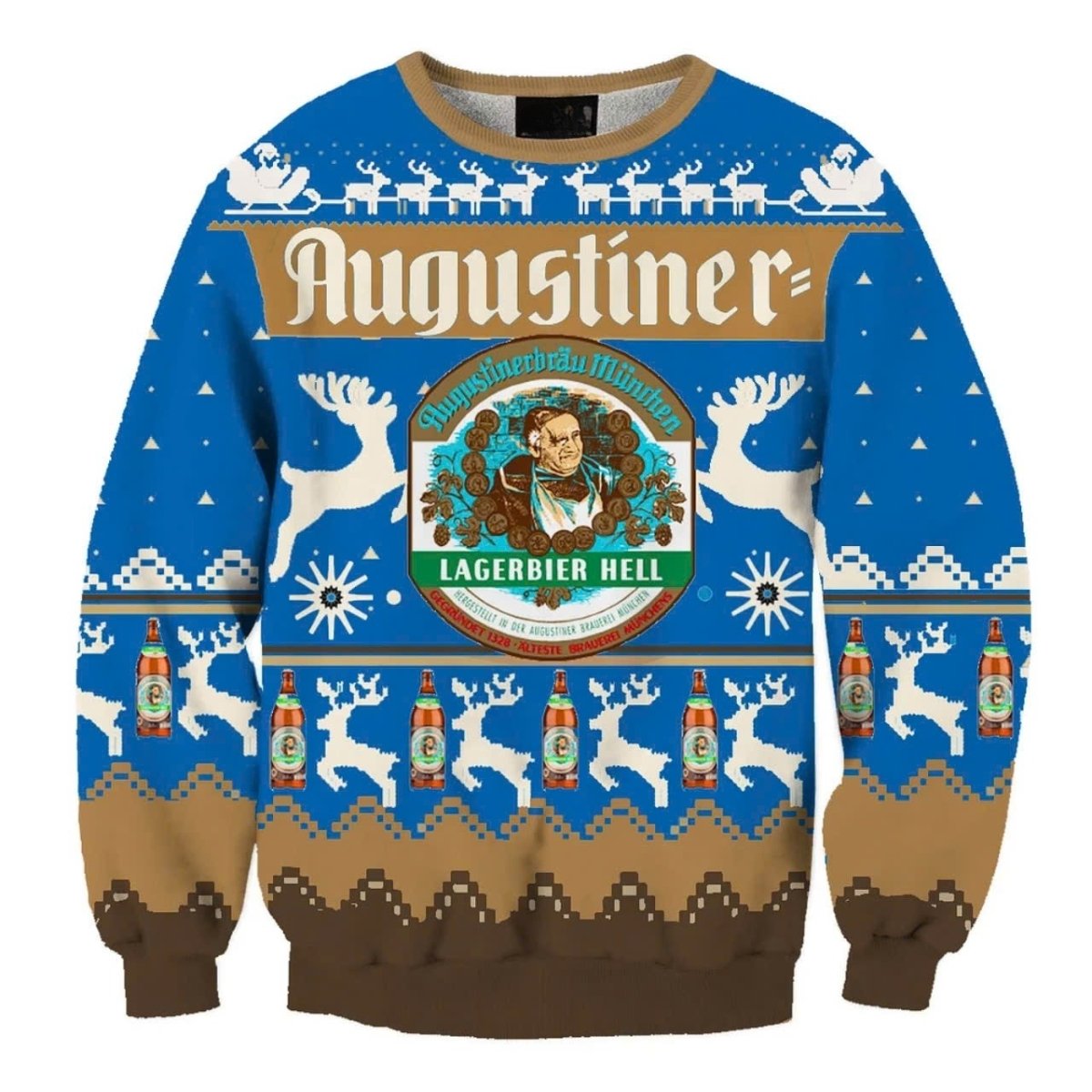Langerbier Hell Christmas Reindeer Ugly Sweater