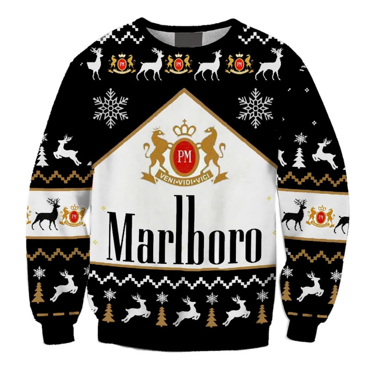 Marlboro Christmas Ugly Sweater