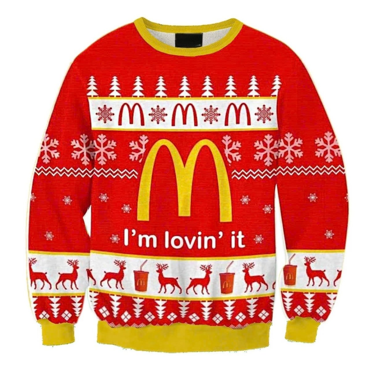 Mcdonald Christmas Ugly Sweater