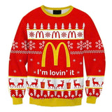Mcdonald Christmas Ugly Sweater