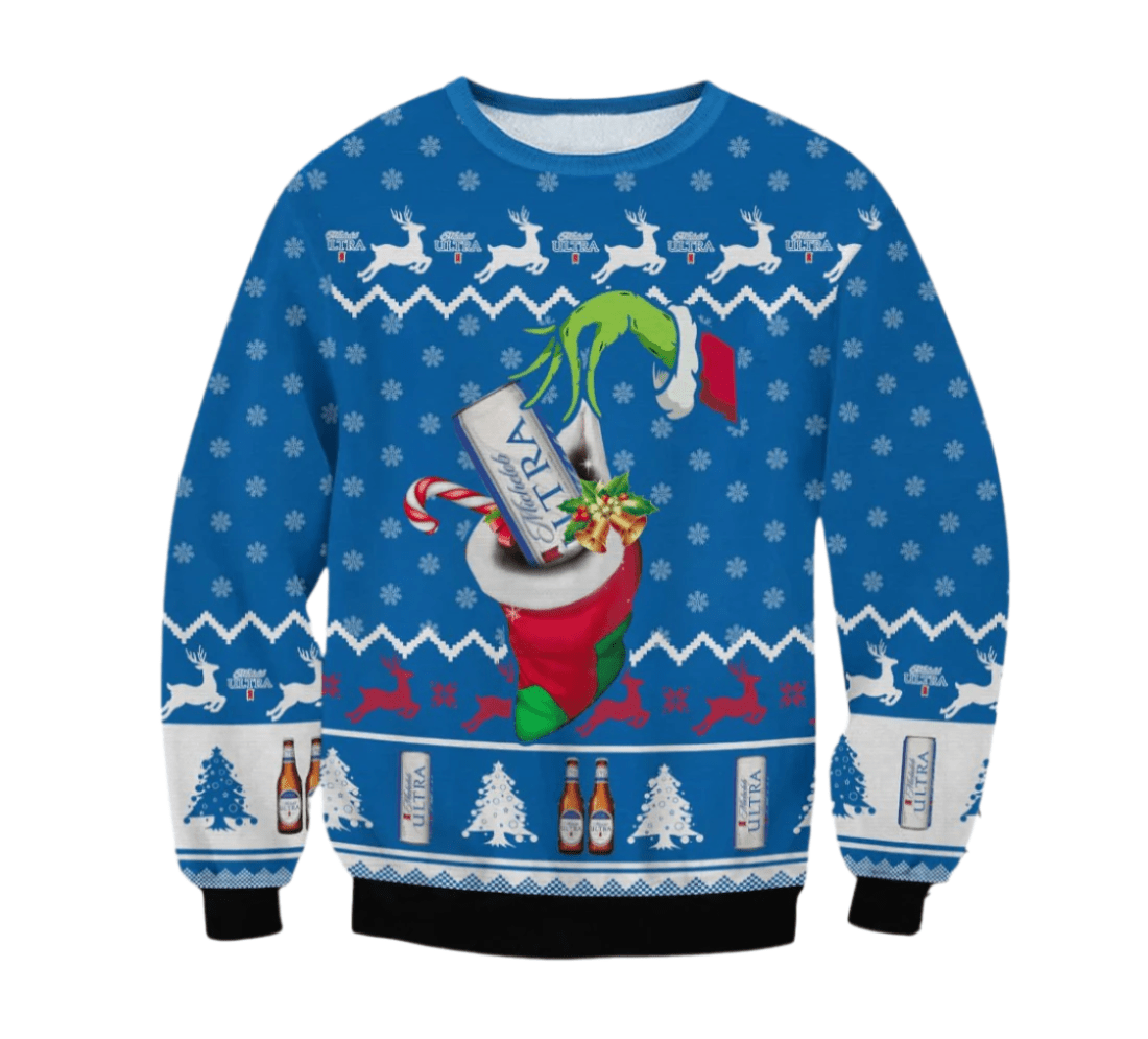 Michelob Ultra Groot Love Ugly Sweater