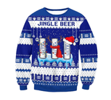 Michelob Ultra Jingle Beer Ugly Sweater