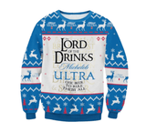 Michelob Ultra Lord Of The Drink Ugly Sweater