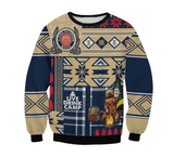 Miller Lite Live Drink Camp Ugly Sweater