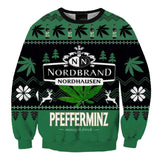 Nordbrand Pfefferminz Christmas Ugly Sweater