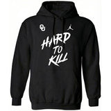 Black Oklahoma Hard To Kill Sooner Hoodie