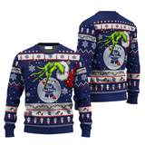 Pabst Blue Ribbon Grinch Hand Stock Ugly Sweater