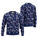 Pabst Blue Ribbon HoHoHo Ugly Sweater