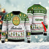 Personalized Ballantine Christmas Ugly Sweater