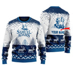 Personalized Samuel Adams Reindeer Christmas Ugly Sweater