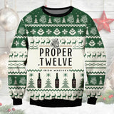 Proper Twelve Christmas Ugly Sweater