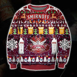 Smirnoff Christmas Holiday Ugly Sweater