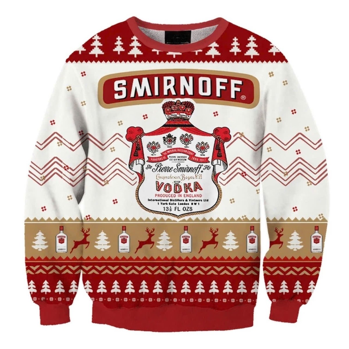 Smirnoff Christmas Ugly Sweater