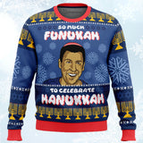 So Much Funukah Adam Sandler Ugly Christmas Sweater For Men & Women Christmas Gift Sweater