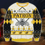 Tequila Patron Christmas Ugly Sweater