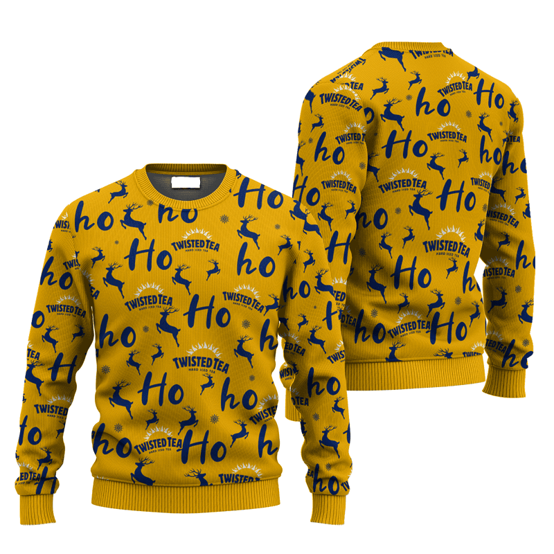 Twisted Tea HoHoHo Ugly Sweater