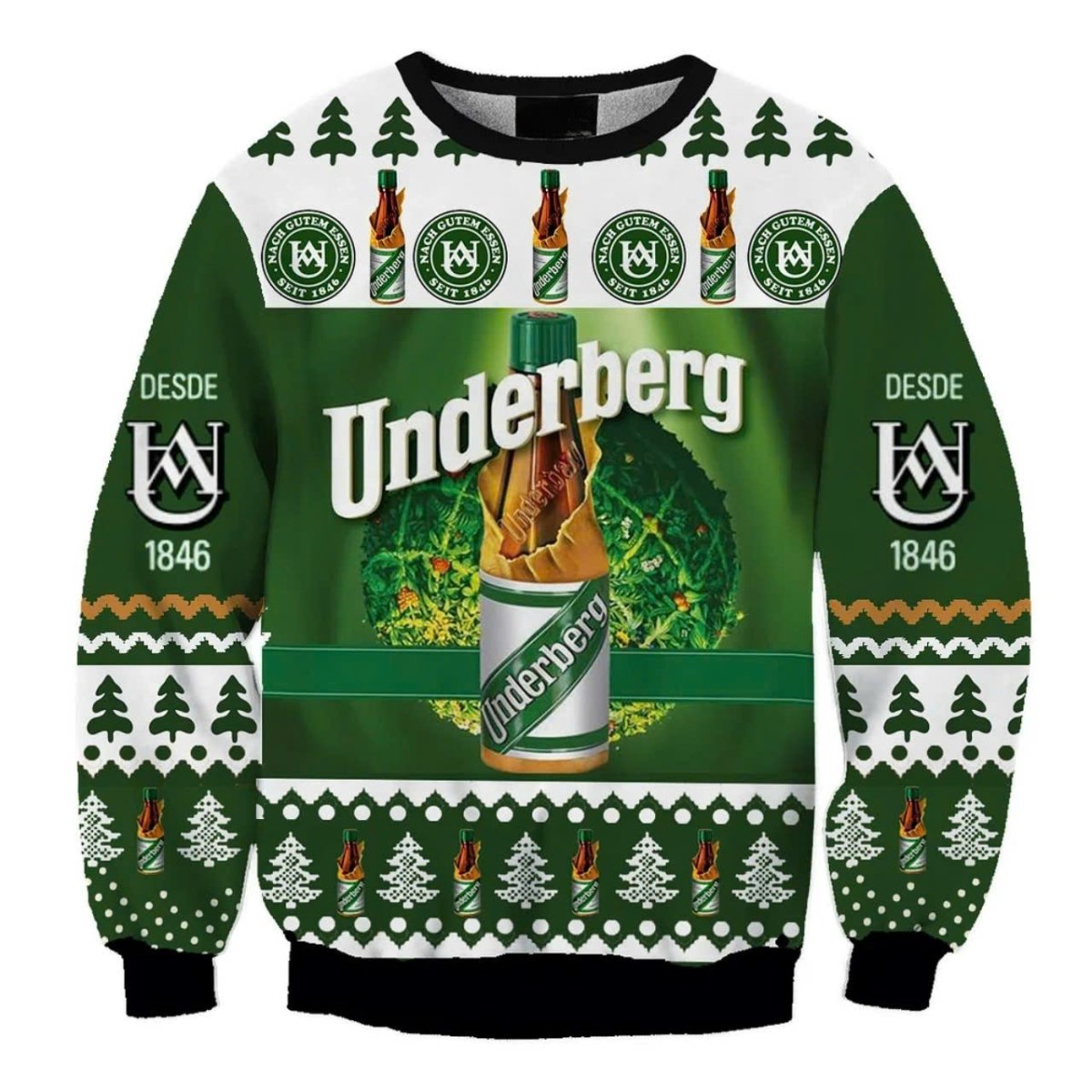 Underberg Christmas Holiday Ugly Sweater