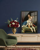 WeCustomit Personalized Royal Dog Cat Pets Portrait