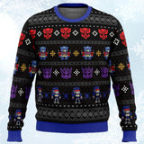 Xmas in Disguise Transformers Ugly Christmas Sweater For Men & Women Christmas Gift Sweater
